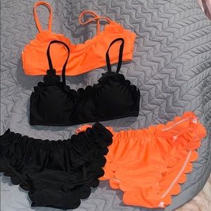 2- 2 pc swim suit
